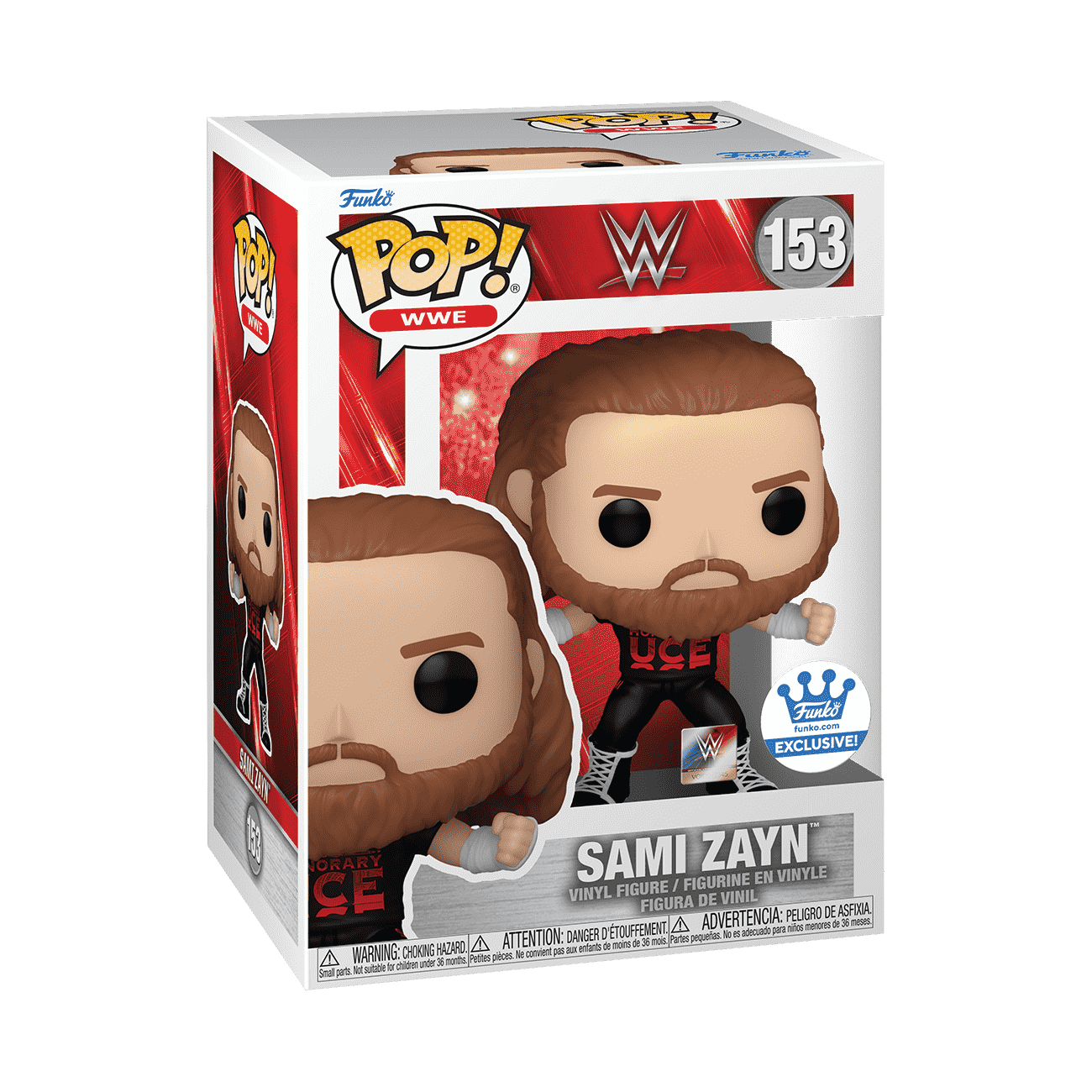 Pop! Sami Zayn - Figurine Pop! WWE - vue 3