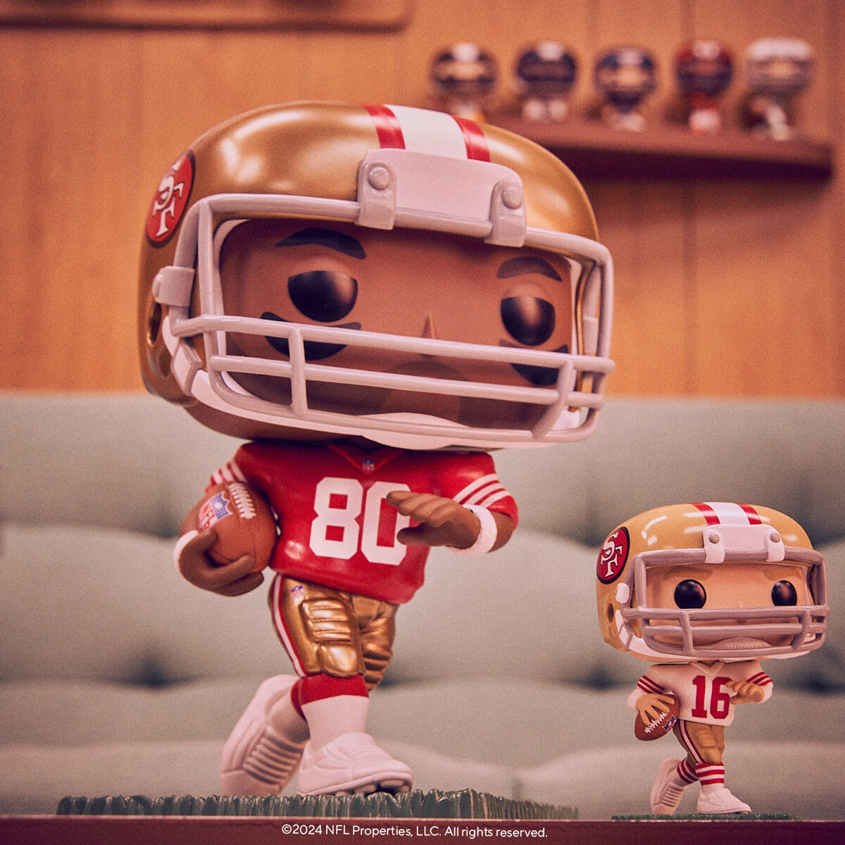 Pop! Jumbo Jerry Rice - Figurine Pop! NFL - vue 2