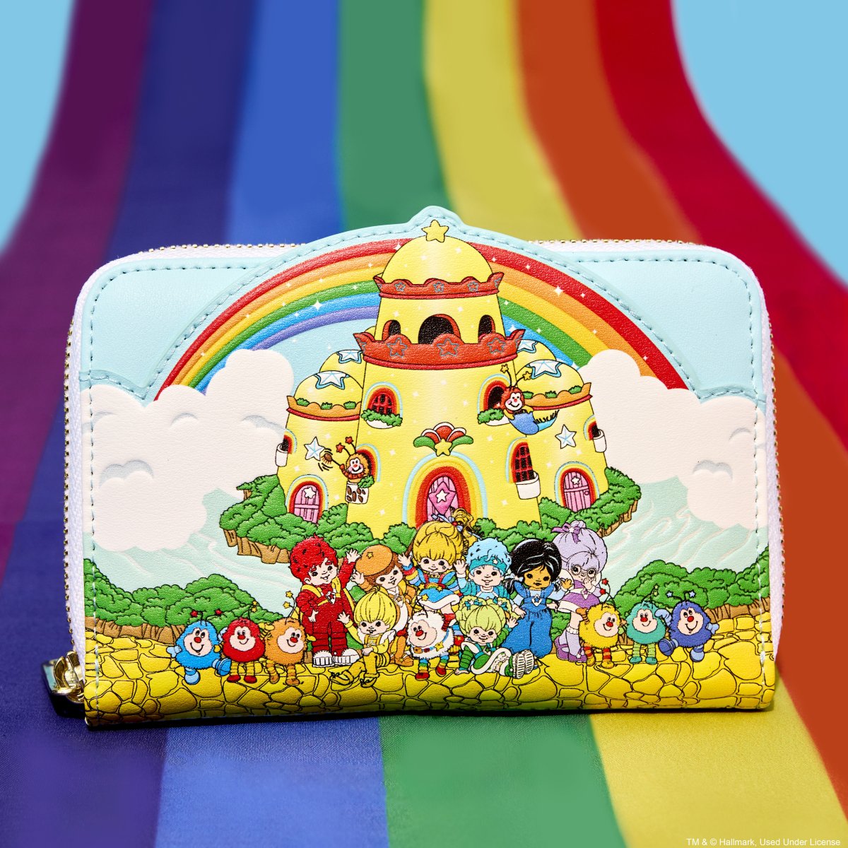 Rainbow Brite??? Color Castle Zip Around Wallet - Figurine Wallets Rainbow Brite - vue 2