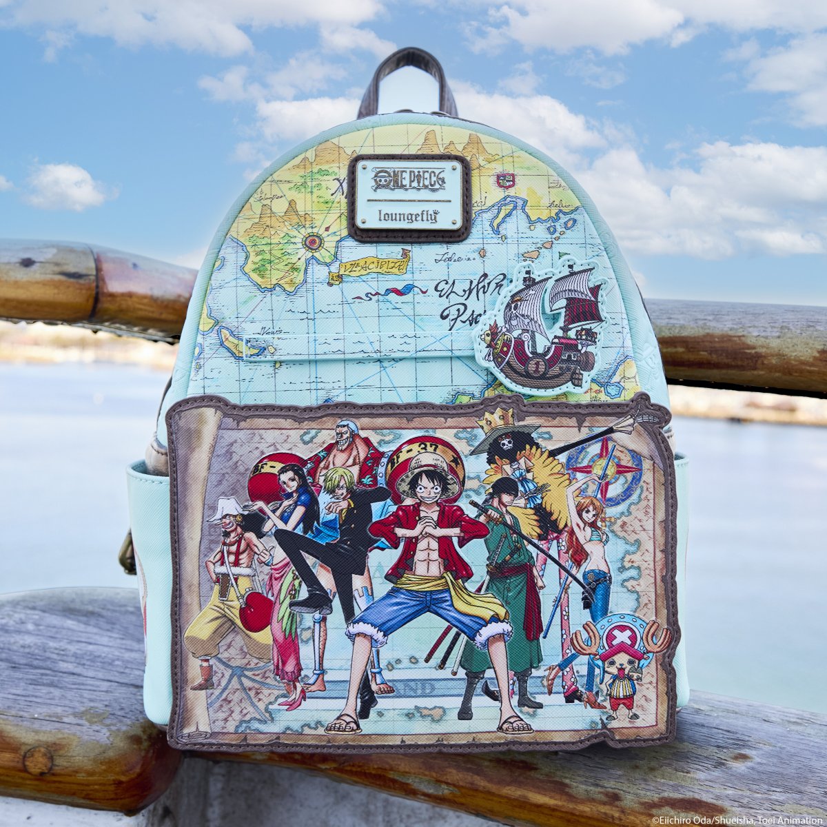 One Piece 25th Anniversary Straw Hat Pirates Mini Backpack - Figurine Bags One Piece - vue 2
