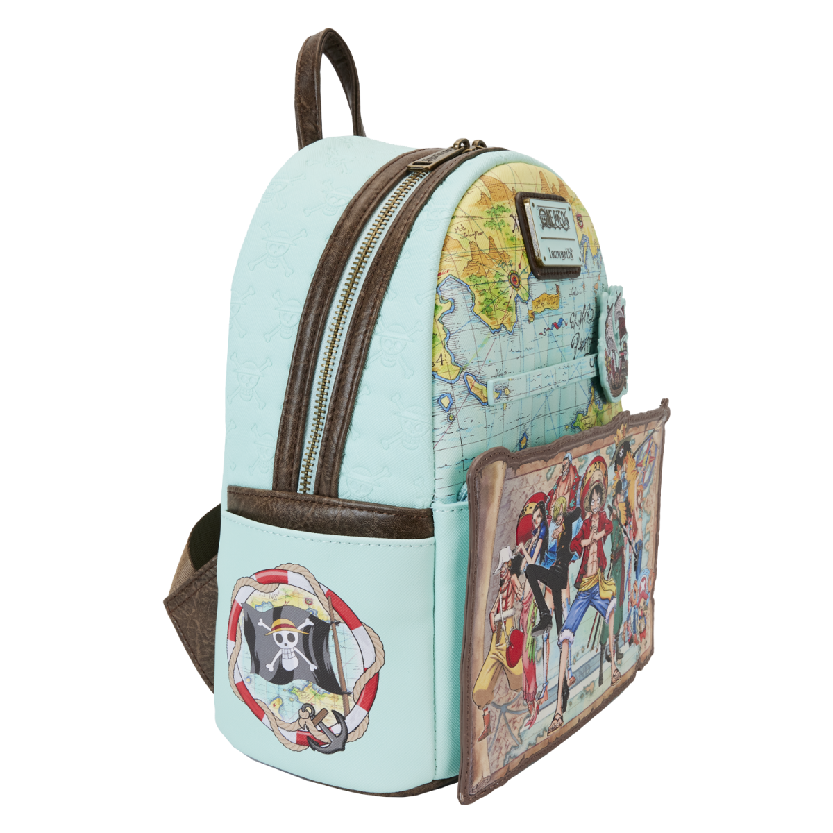One Piece 25th Anniversary Straw Hat Pirates Mini Backpack - Figurine Bags One Piece - vue 7