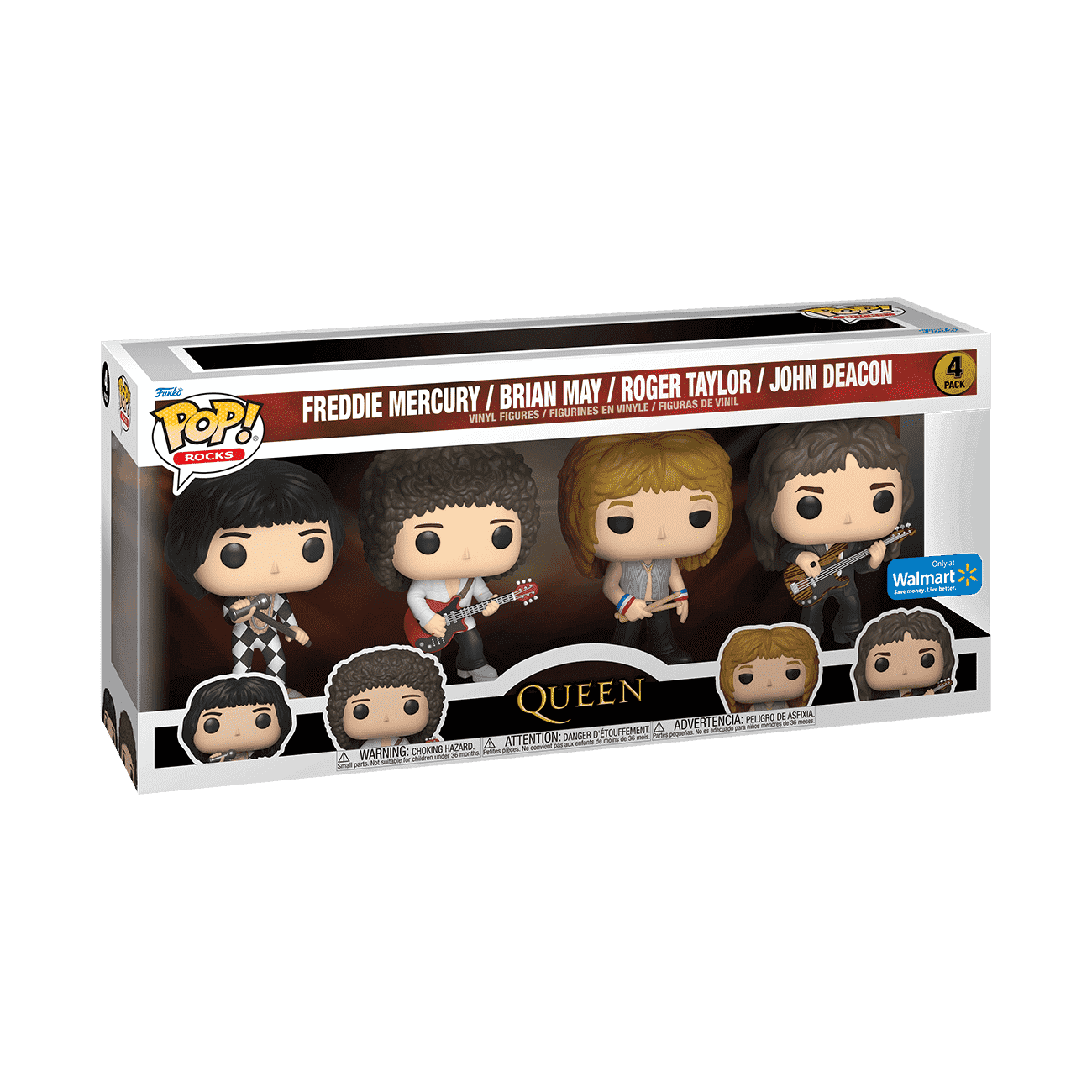 Pop! Queen 4-Pack - Figurine Pop! Queen - vue 2