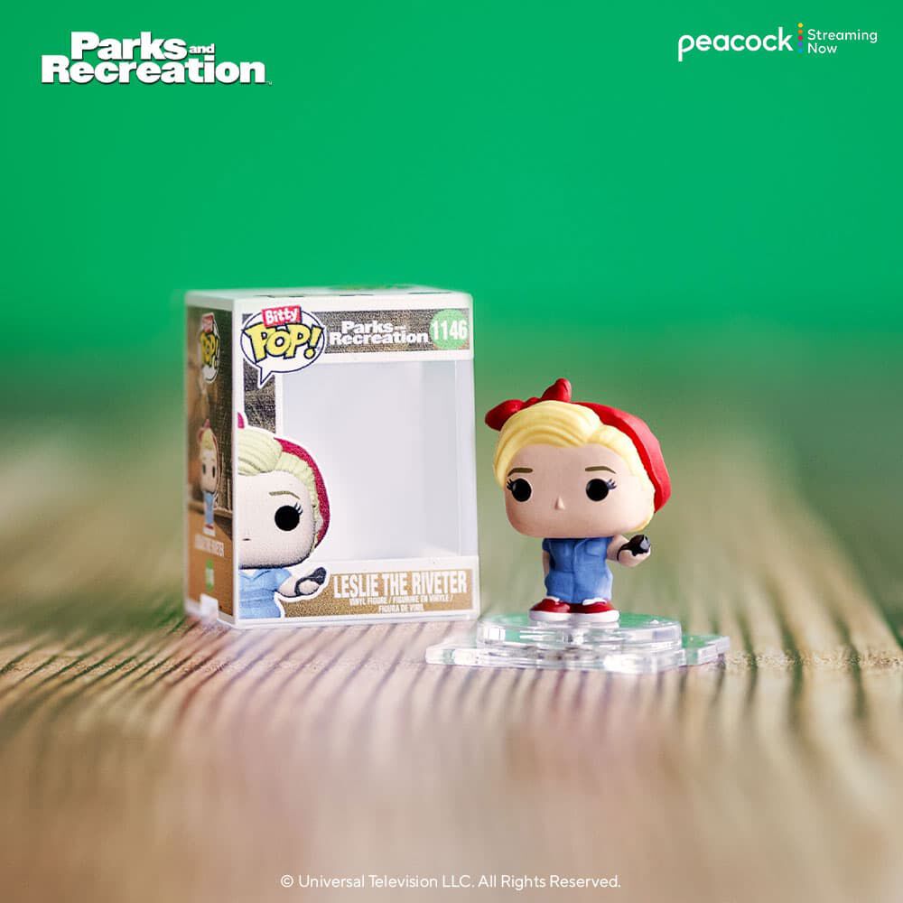 Bitty Pop! Parks and Recreation 4-Pack Series 3 - Figurine Bitty Pop! Parks and Recreation - vue 2