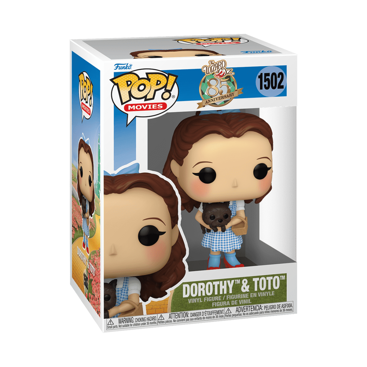 Pop! Dorothy & Toto (85th Anniversary) - Figurine Pop! The Wizard of Oz - vue 2