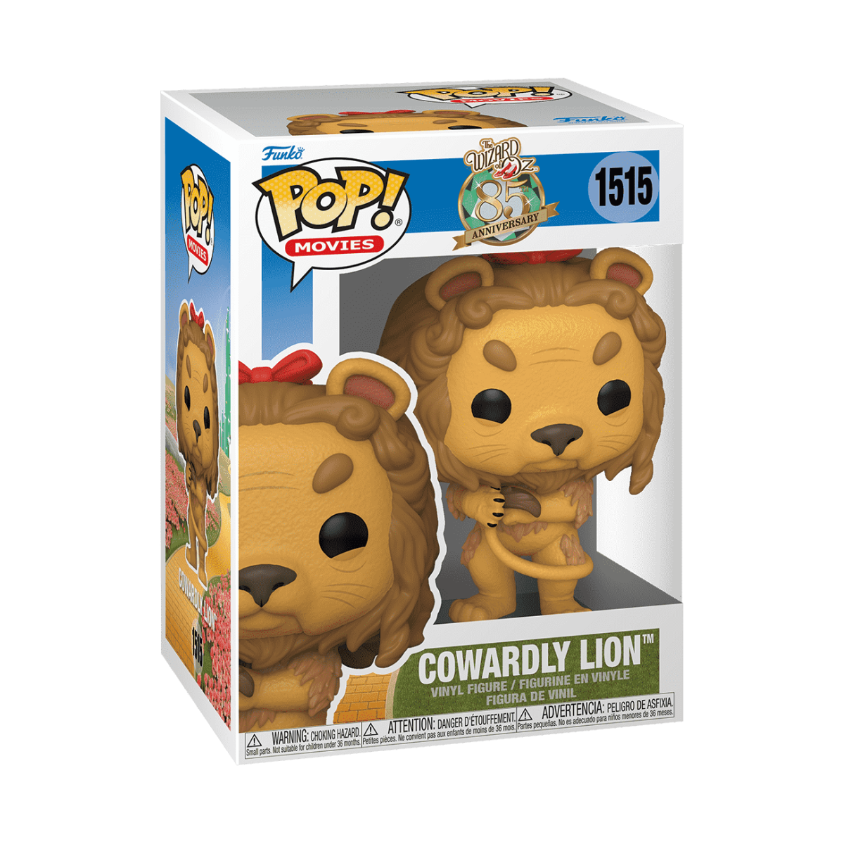 Pop! Cowardly Lion (85th Anniversary) - Figurine Pop! The Wizard of Oz - vue 2