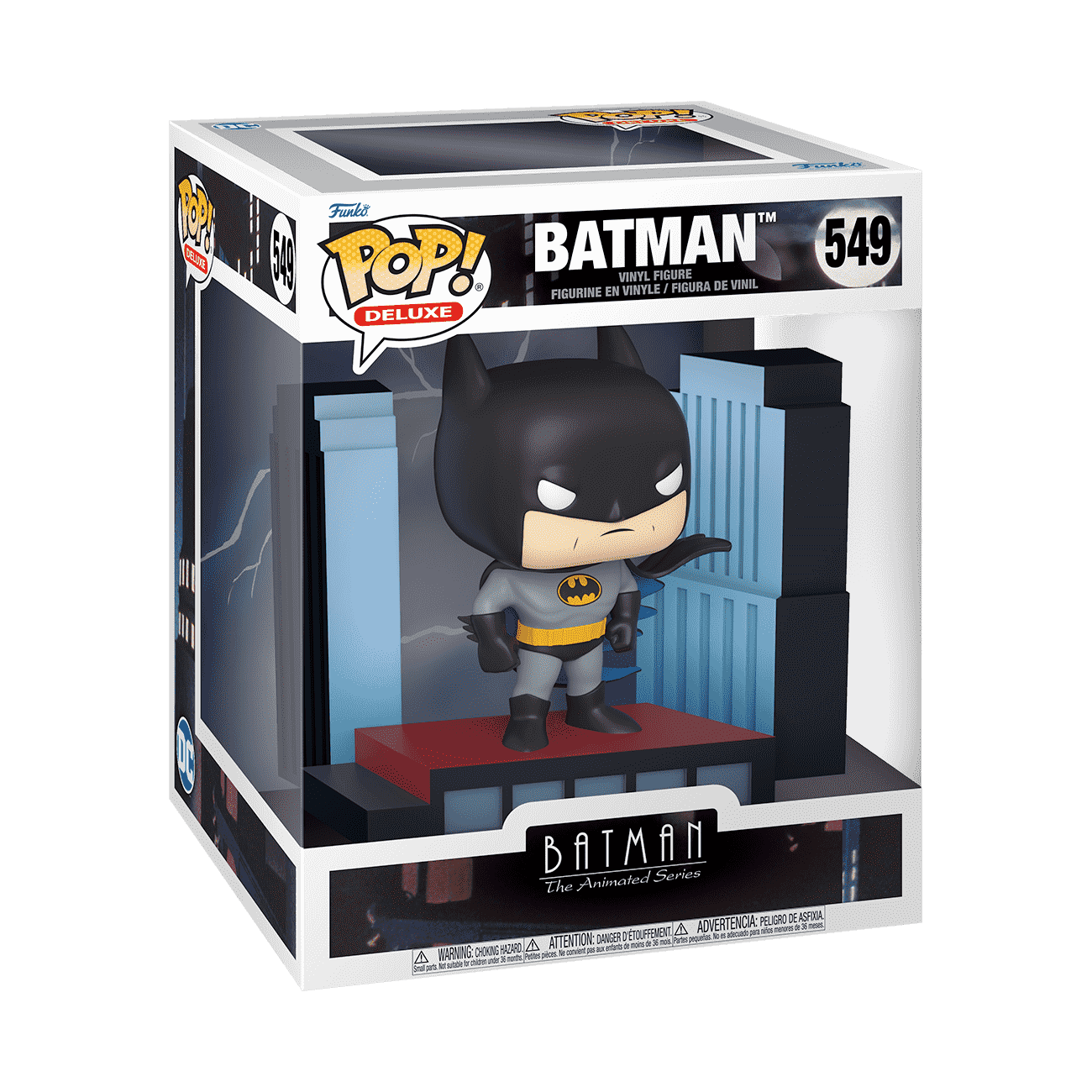 Pop! Deluxe Batman on Rooftop (Batman: The Animated Series) - Figurine Pop! DC Comics - vue 2
