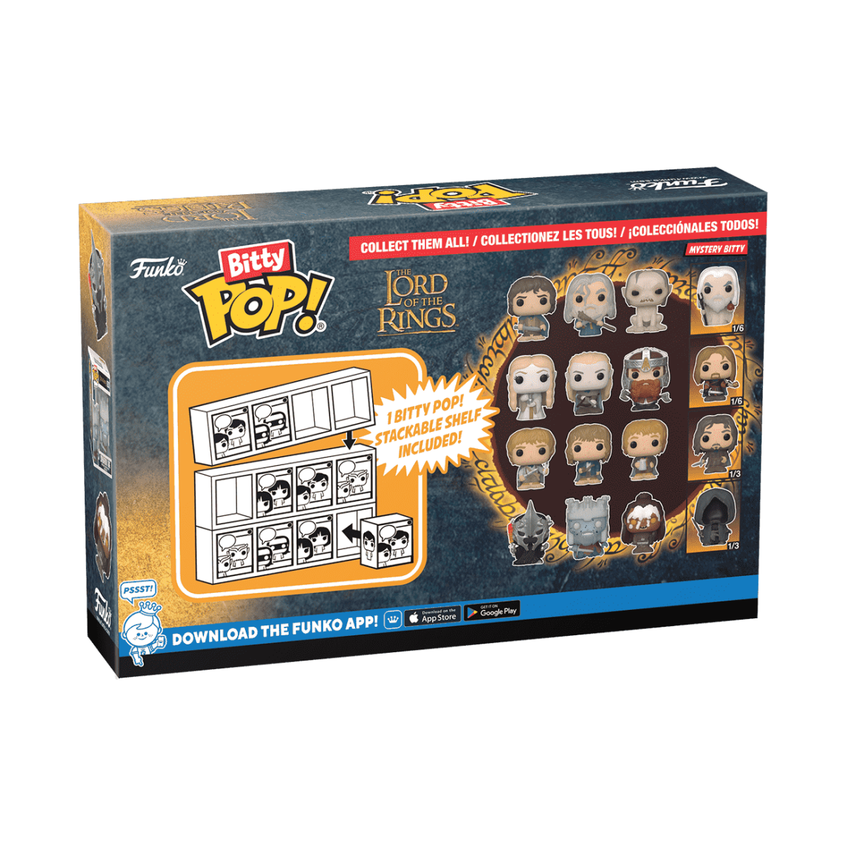 Bitty Pop! The Lord of the Rings 4-Pack Series 4 - Figurine Bitty Pop! The Lord of the Rings - vue 4