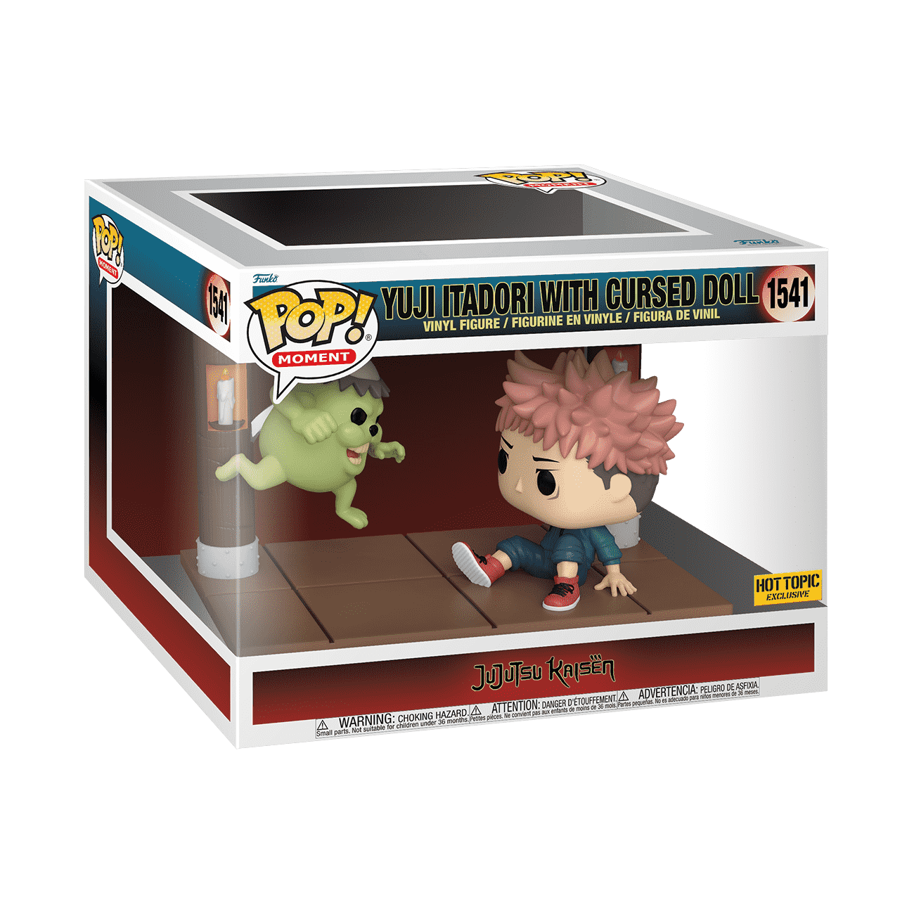 Pop! Moment Yuji Itadori with Curse Doll - Figurine Pop! Jujutsu Kaisen - vue 2