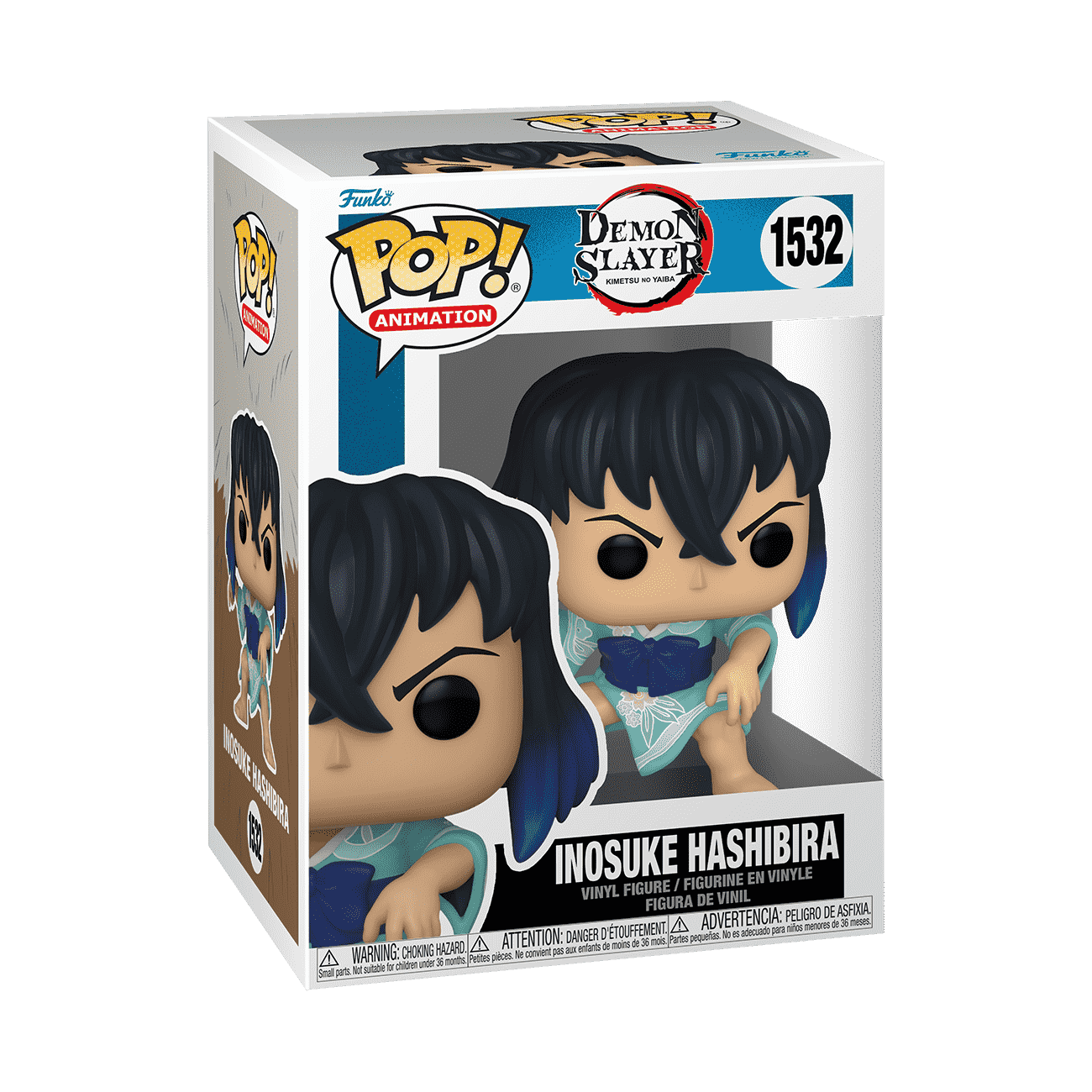 Pop! Inosuke Hashibira in Kimono - Figurine Pop! Demon Slayer - vue 2