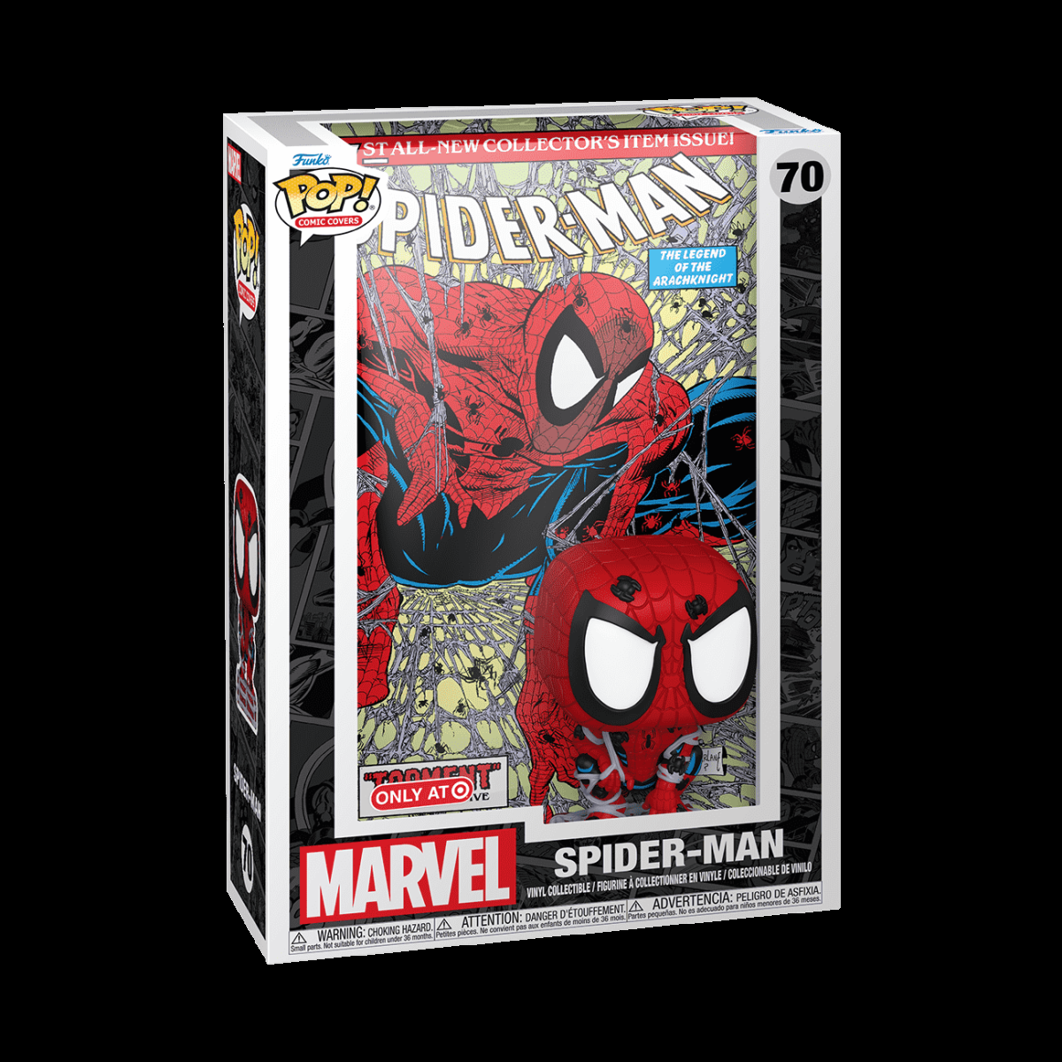 Pop! Comic Covers Spider-Man Torment #1 - Figurine Pop! Marvel - vue 2