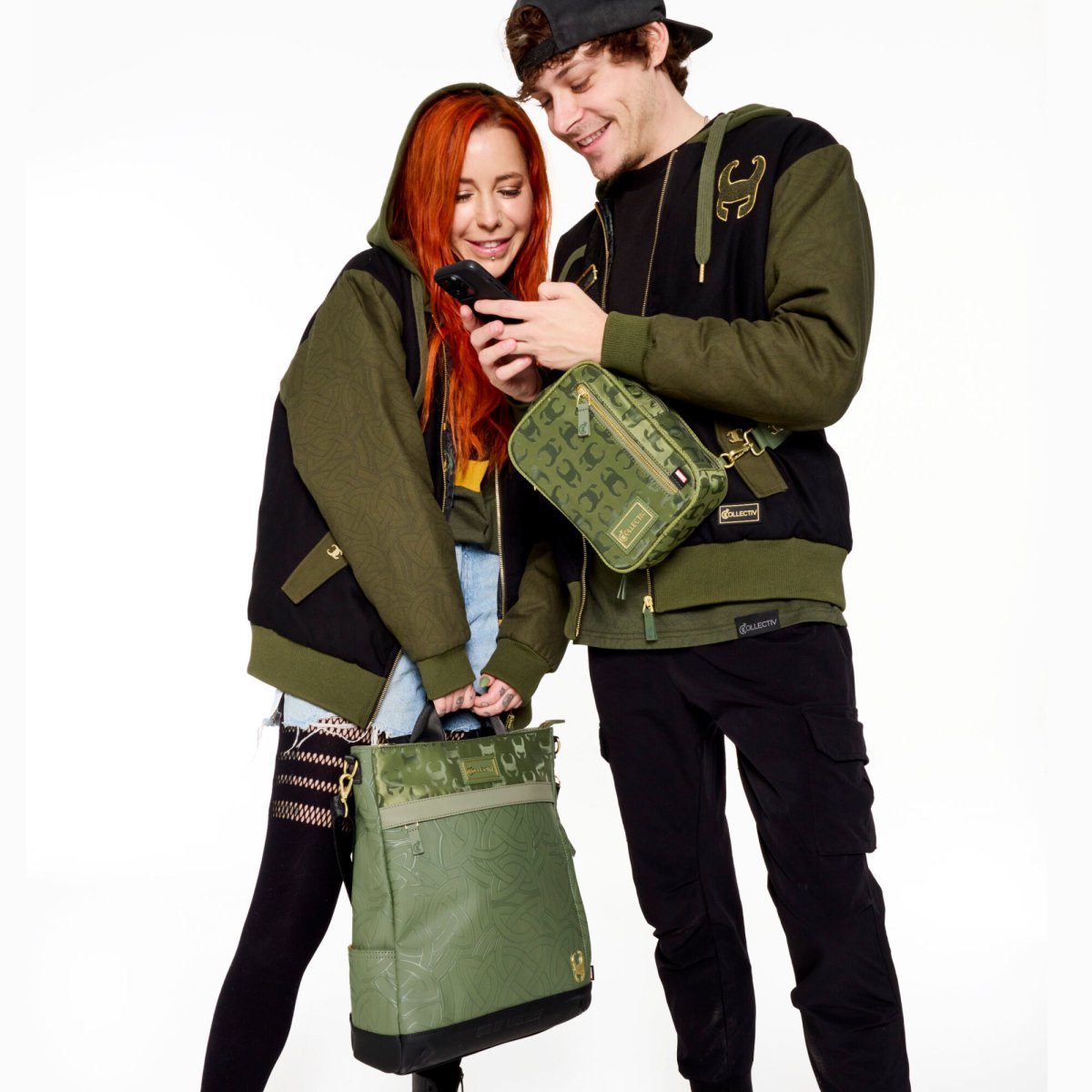 COLLECTIV Marvel Loki The CREATIV Convertible Backpack & Tote Crossbody Bag - Figurine Bags Marvel - vue 3