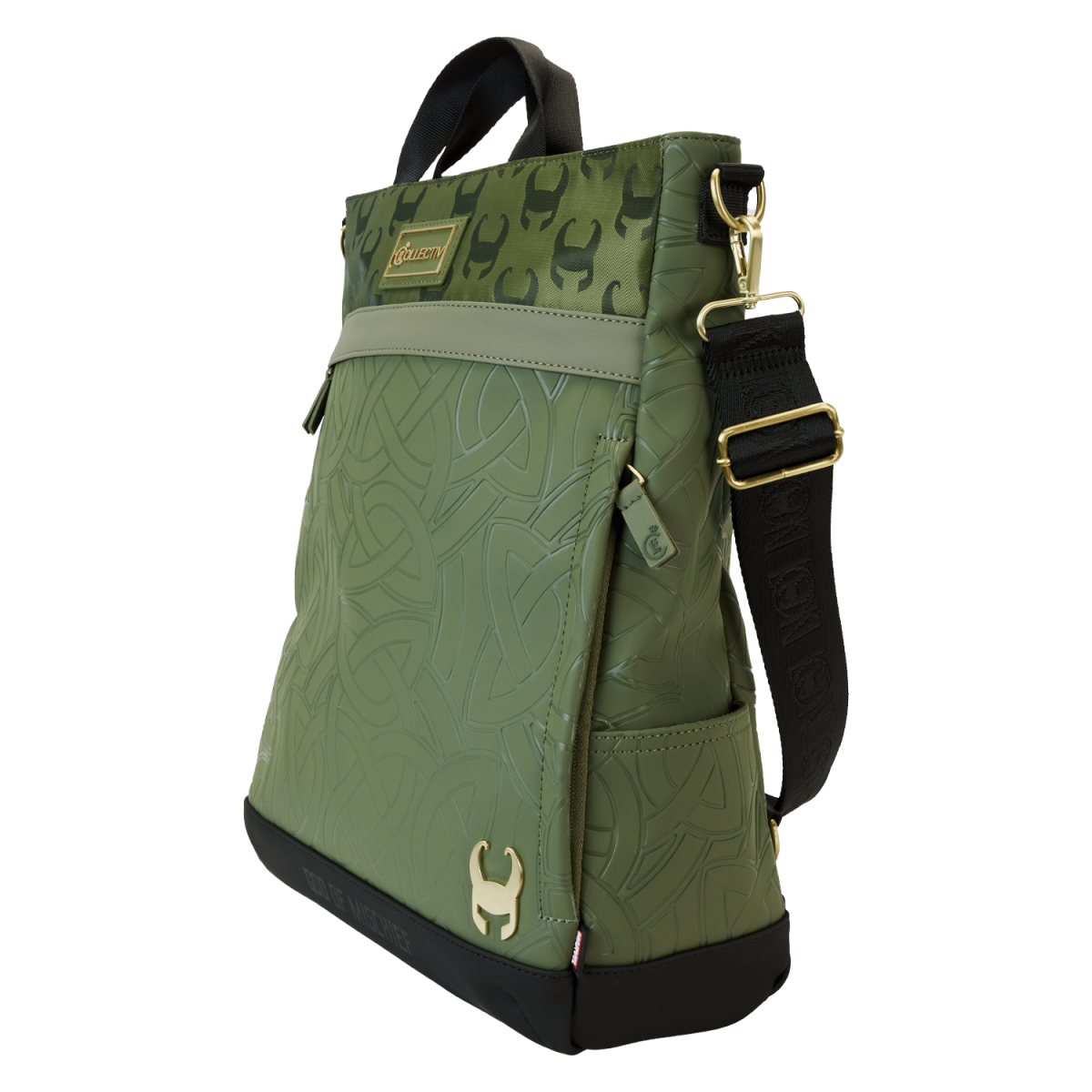COLLECTIV Marvel Loki The CREATIV Convertible Backpack & Tote Crossbody Bag - Figurine Bags Marvel - vue 6