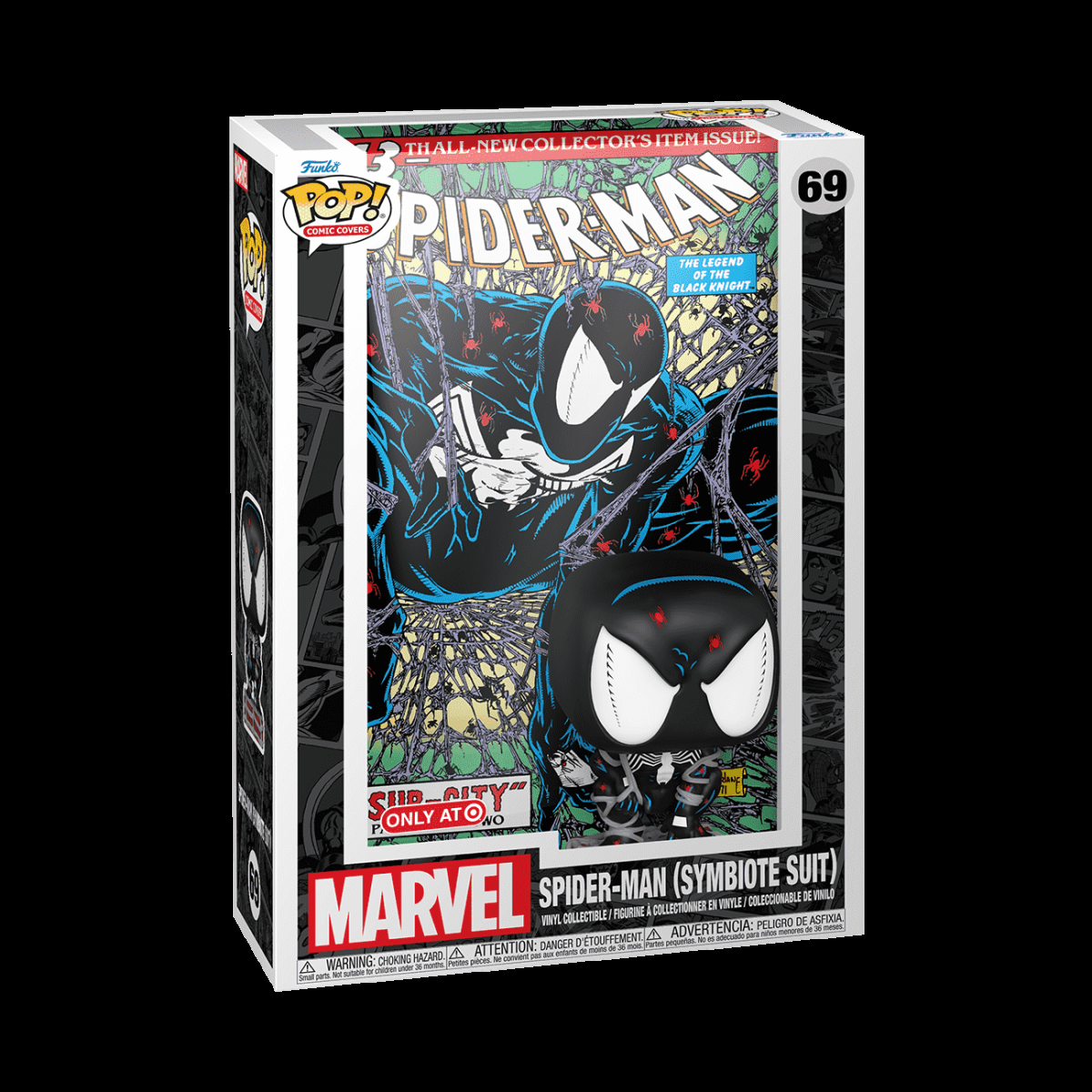 Pop! Comic Covers Spider-Man Sub-City #1 (Symbiote Suit) - Figurine Pop! Marvel - vue 2