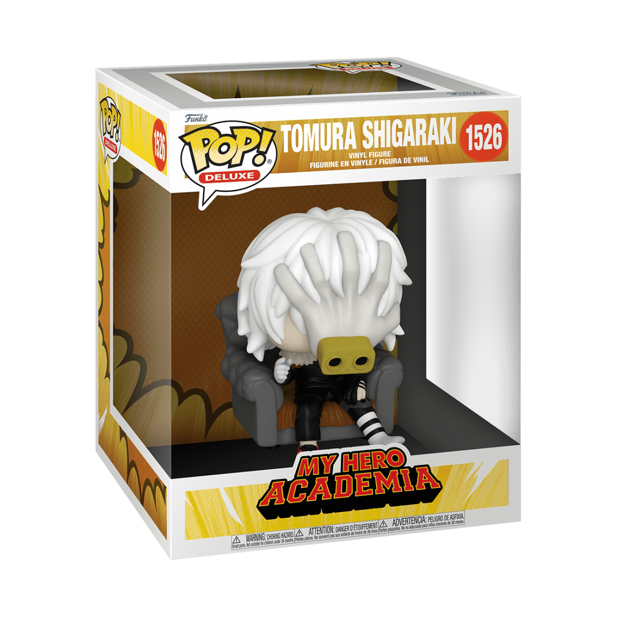 Pop! Deluxe Tomura Shigaraki in Chair - Figurine Pop! My Hero Academia - vue 2