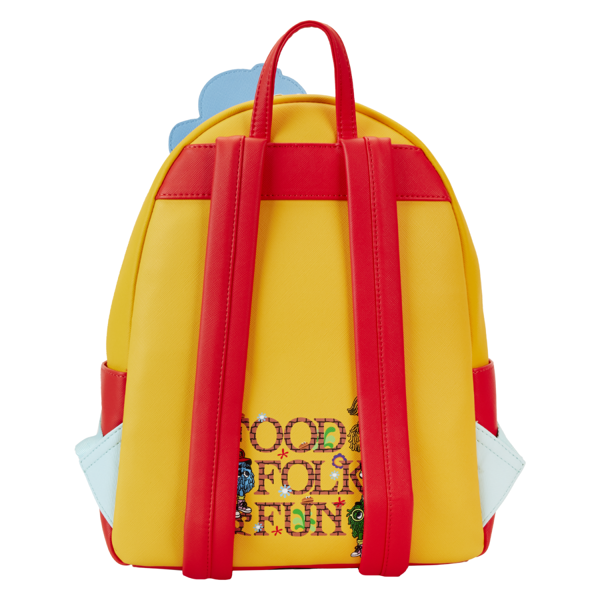 McDonald's Vintage Fry Kids Triple Pocket Mini Backpack - Figurine Bags McDonald's - vue 6