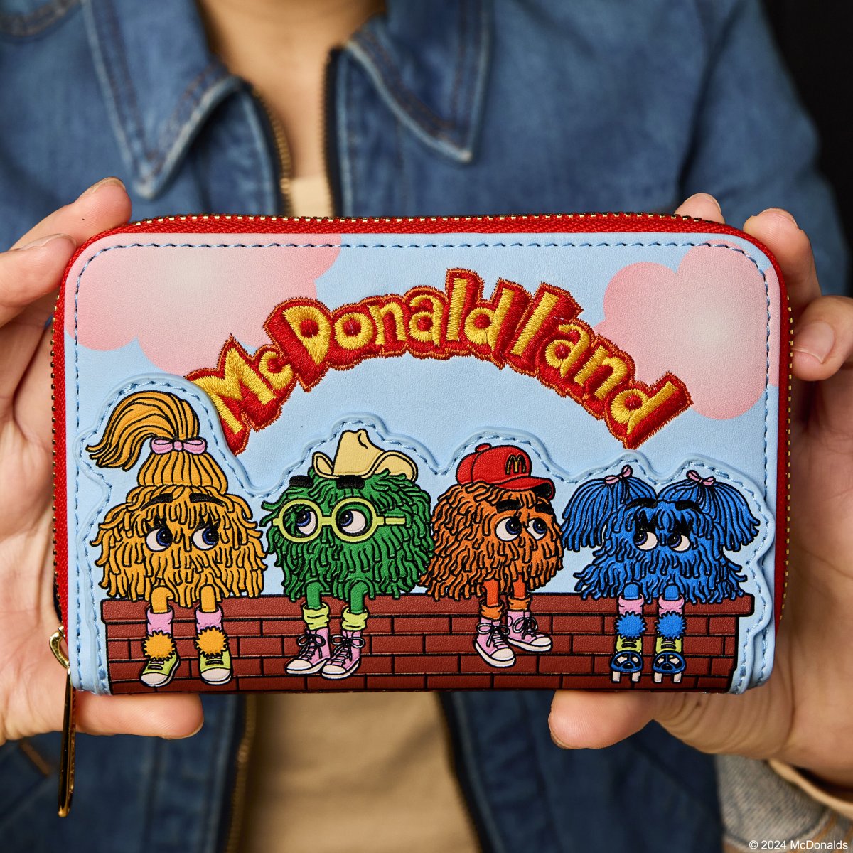 McDonald's Vintage Fry Kids Zip Around Wallet - Figurine Wallets McDonald's - vue 2
