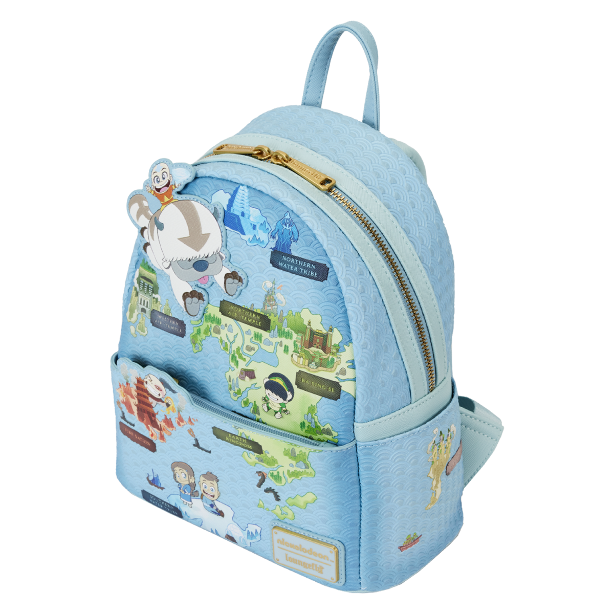 Avatar: The Last Airbender Map of the Four Nations Mini Backpack - Figurine Bags Nickelodeon - vue 5