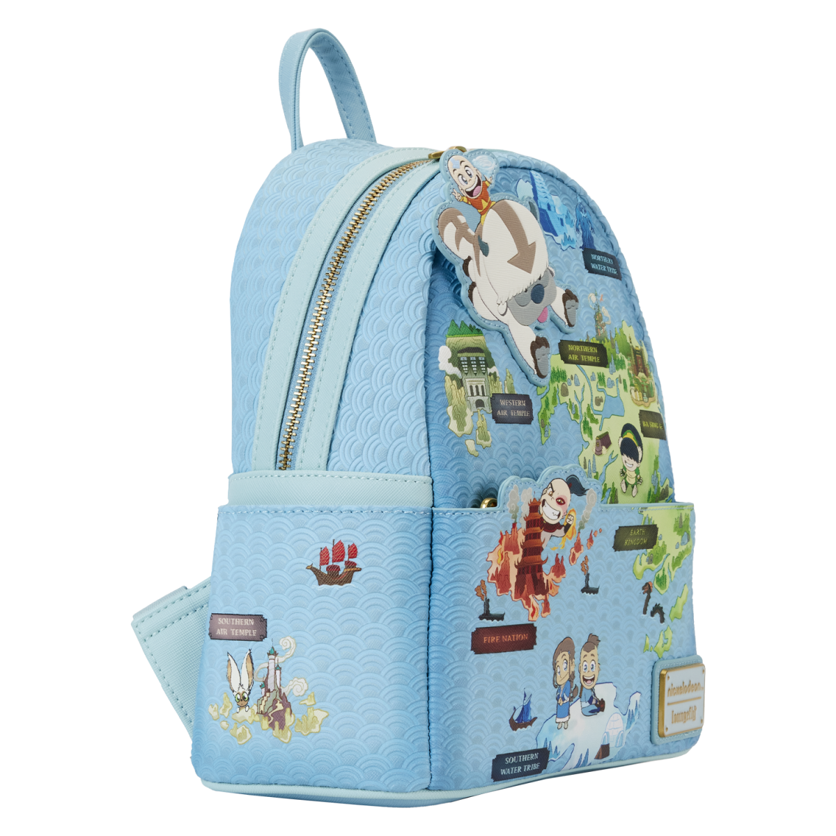 Avatar: The Last Airbender Map of the Four Nations Mini Backpack - Figurine Bags Nickelodeon - vue 6