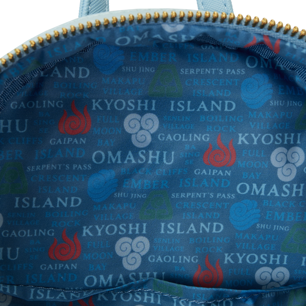 Avatar: The Last Airbender Map of the Four Nations Mini Backpack - Figurine Bags Nickelodeon - vue 9