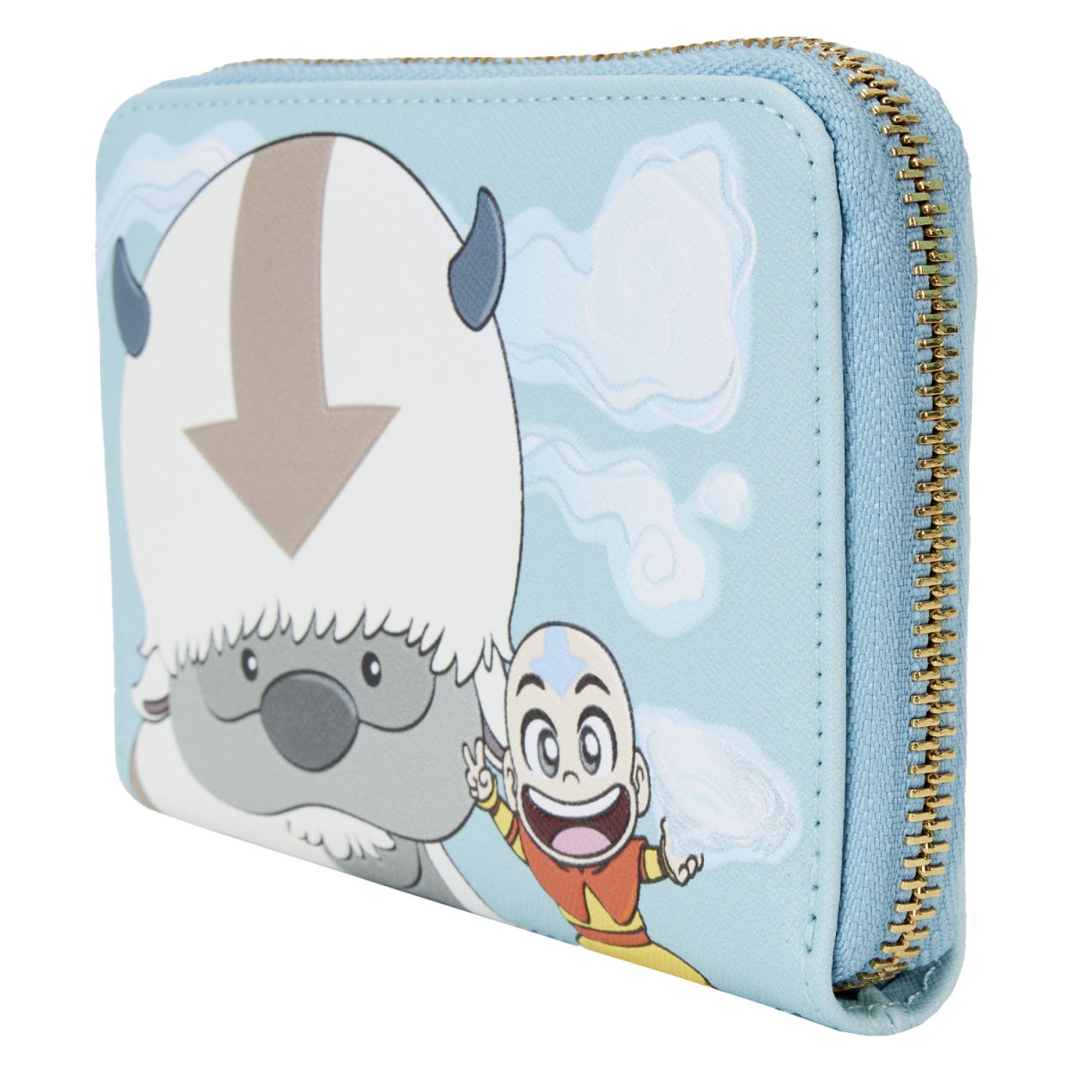 Avatar: The Last Airbender Aang, Appa, & Momo Zip Around Wallet - Figurine Wallets Nickelodeon - vue 4