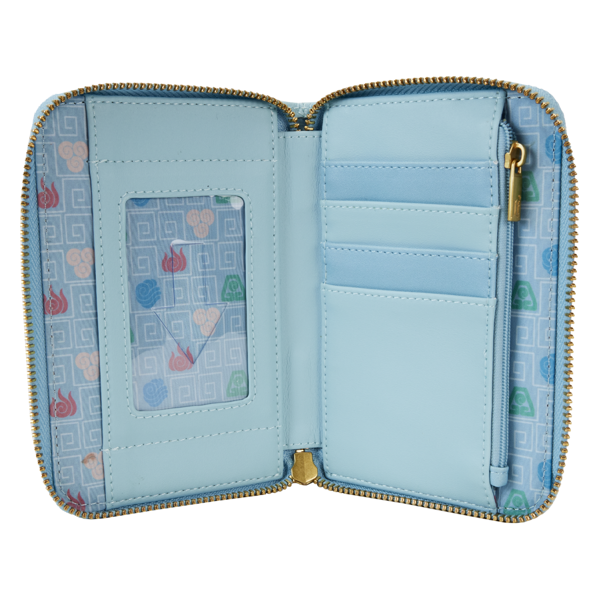 Avatar: The Last Airbender Aang, Appa, & Momo Zip Around Wallet - Figurine Wallets Nickelodeon - vue 6