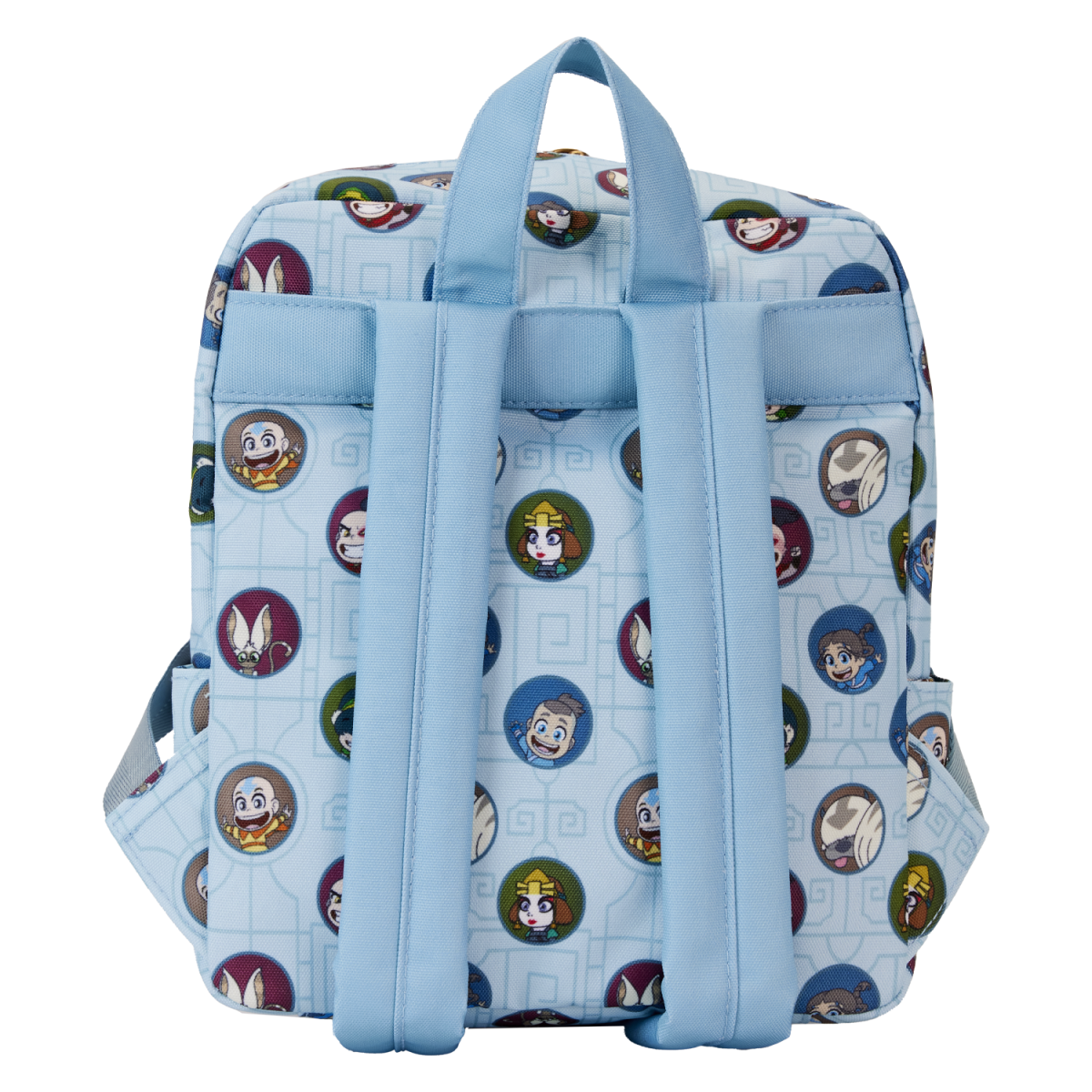 Avatar: The Last Airbender All-Over Print Nylon Square Mini Backpack - Figurine Bags Nickelodeon - vue 6