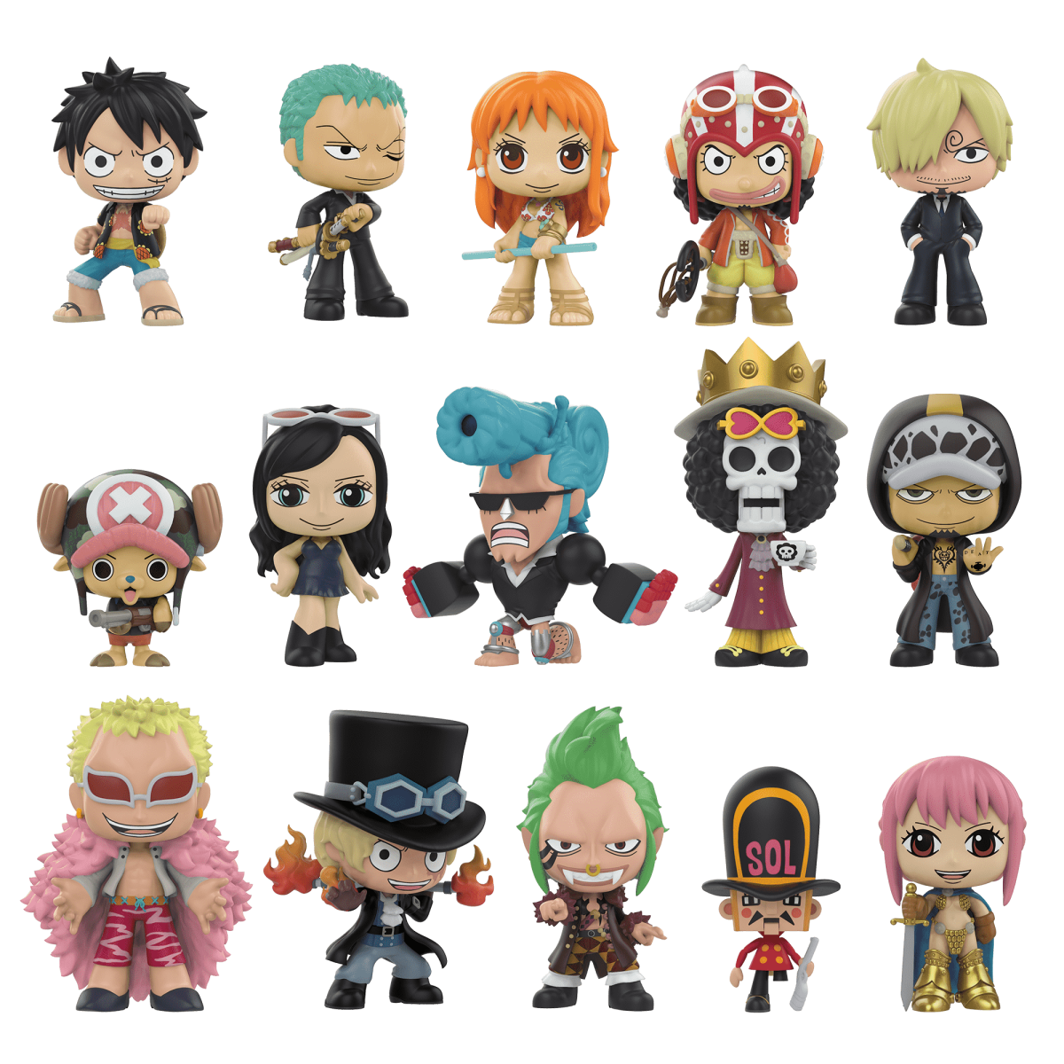 One Piece Mystery Minis - Figurine Mystery Minis One Piece - vue 2