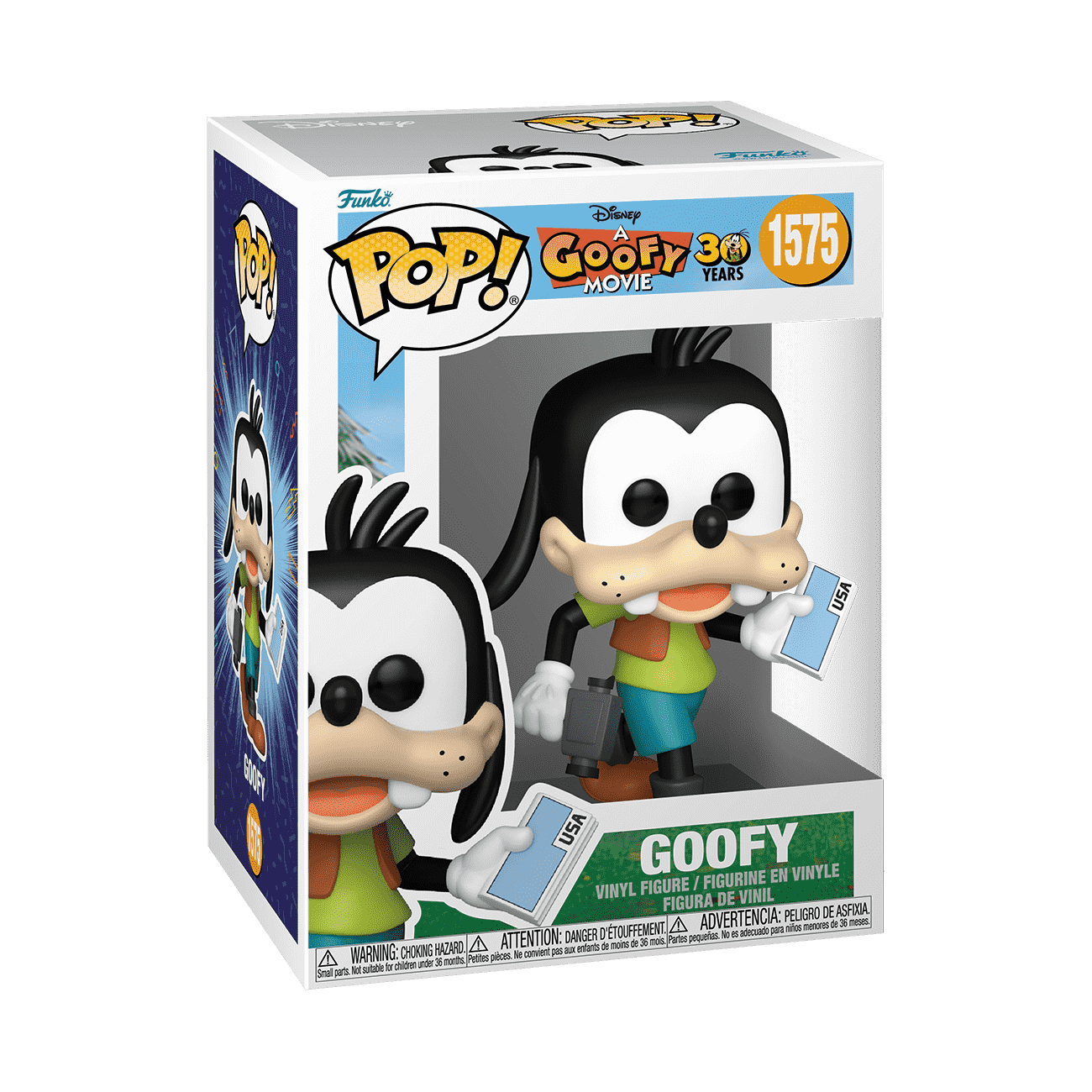 Pop! Goofy with Map (30th Anniversary) - Figurine Pop! Disney - vue 2