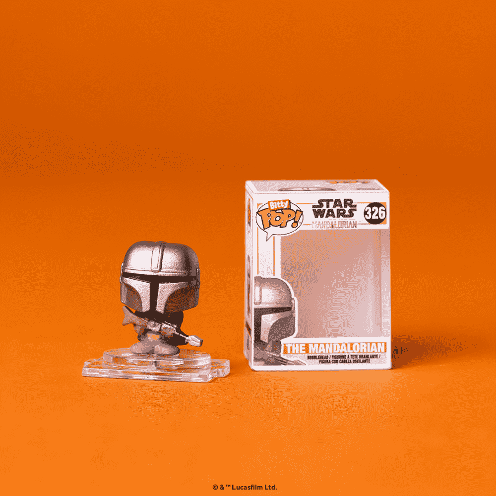 Bitty Pop! Star Wars The Mandalorian 4-Pack Series 2 - Figurine Bitty Pop! Star Wars - vue 2