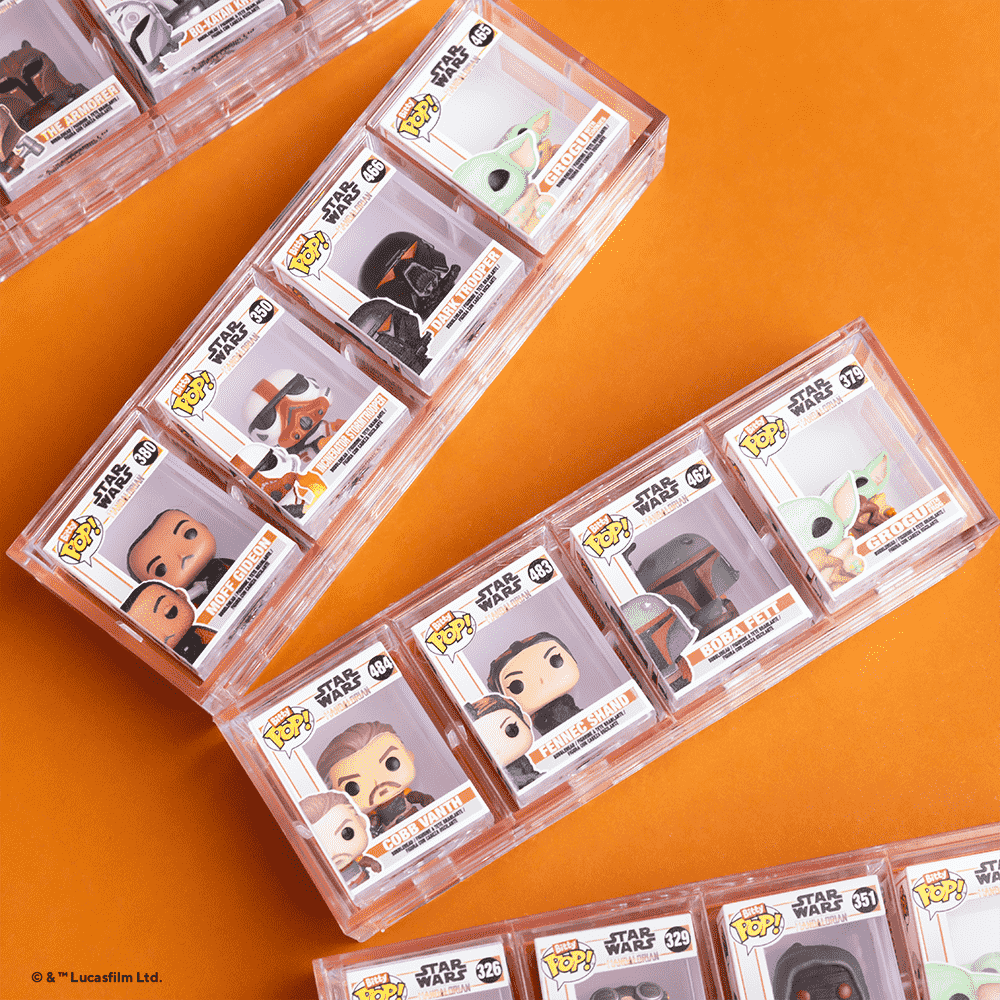 Bitty Pop! Star Wars The Mandalorian 4-Pack Series 3 - Figurine Bitty Pop! Star Wars - vue 2