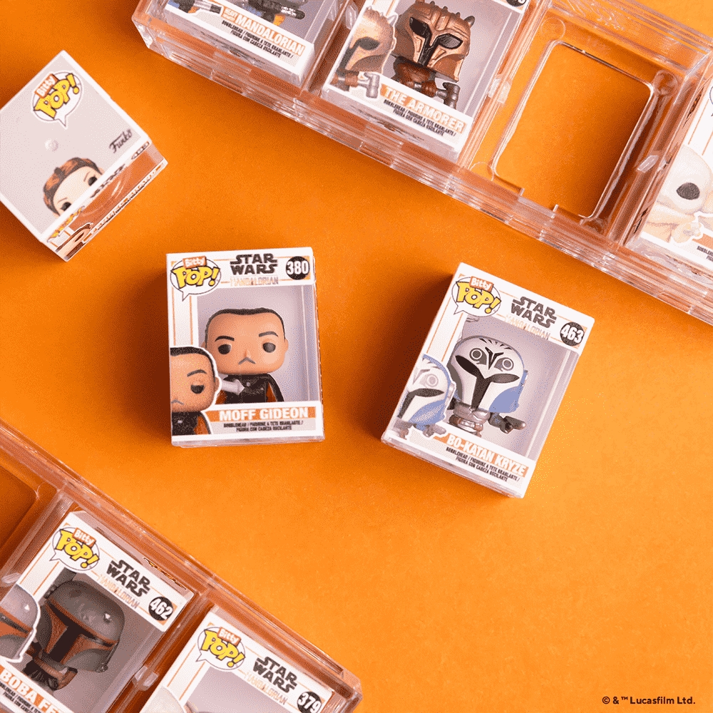 Bitty Pop! Star Wars The Mandalorian 4-Pack Series 4 - Figurine Bitty Pop! Star Wars - vue 2
