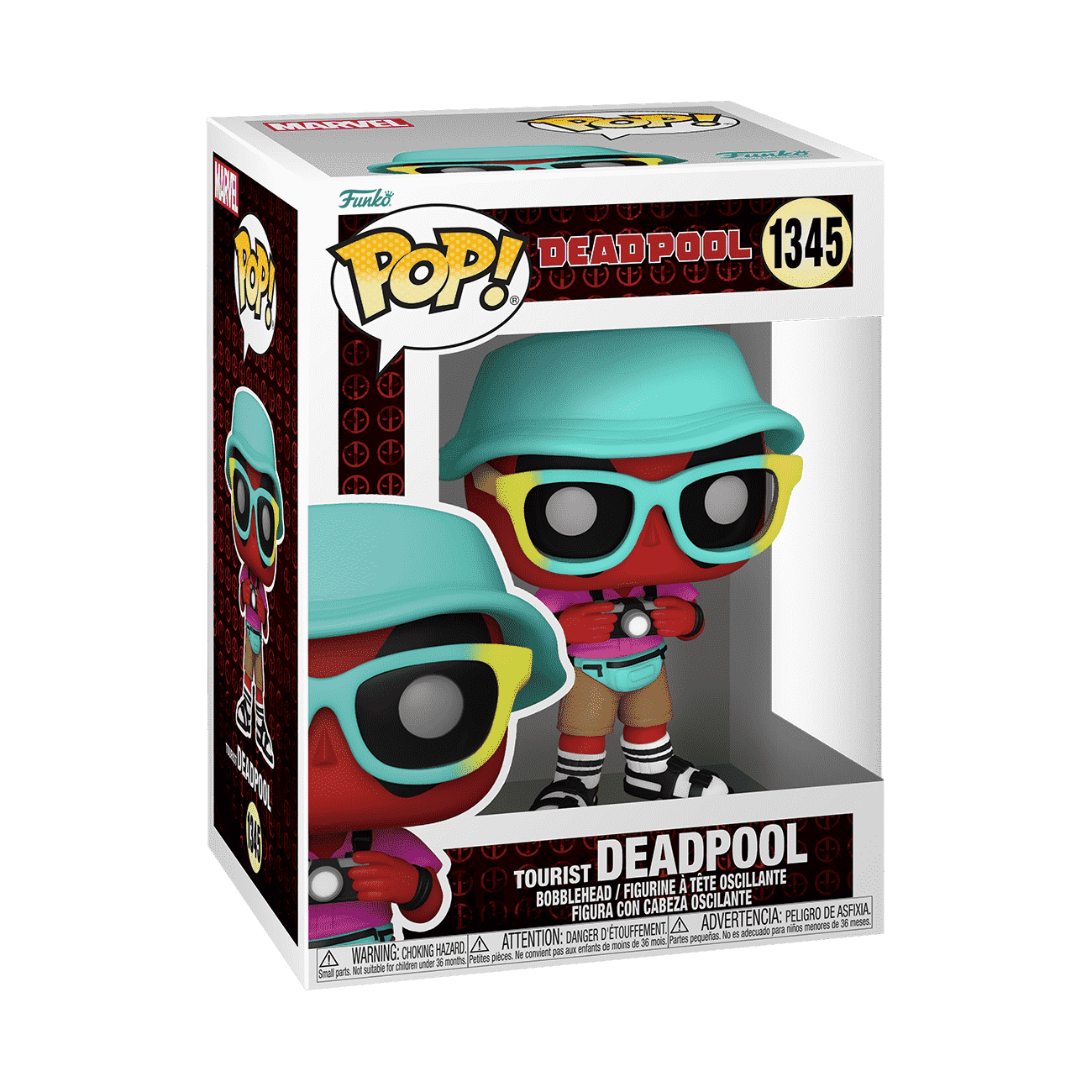 Pop! Tourist Deadpool - Figurine Pop! Marvel - vue 2