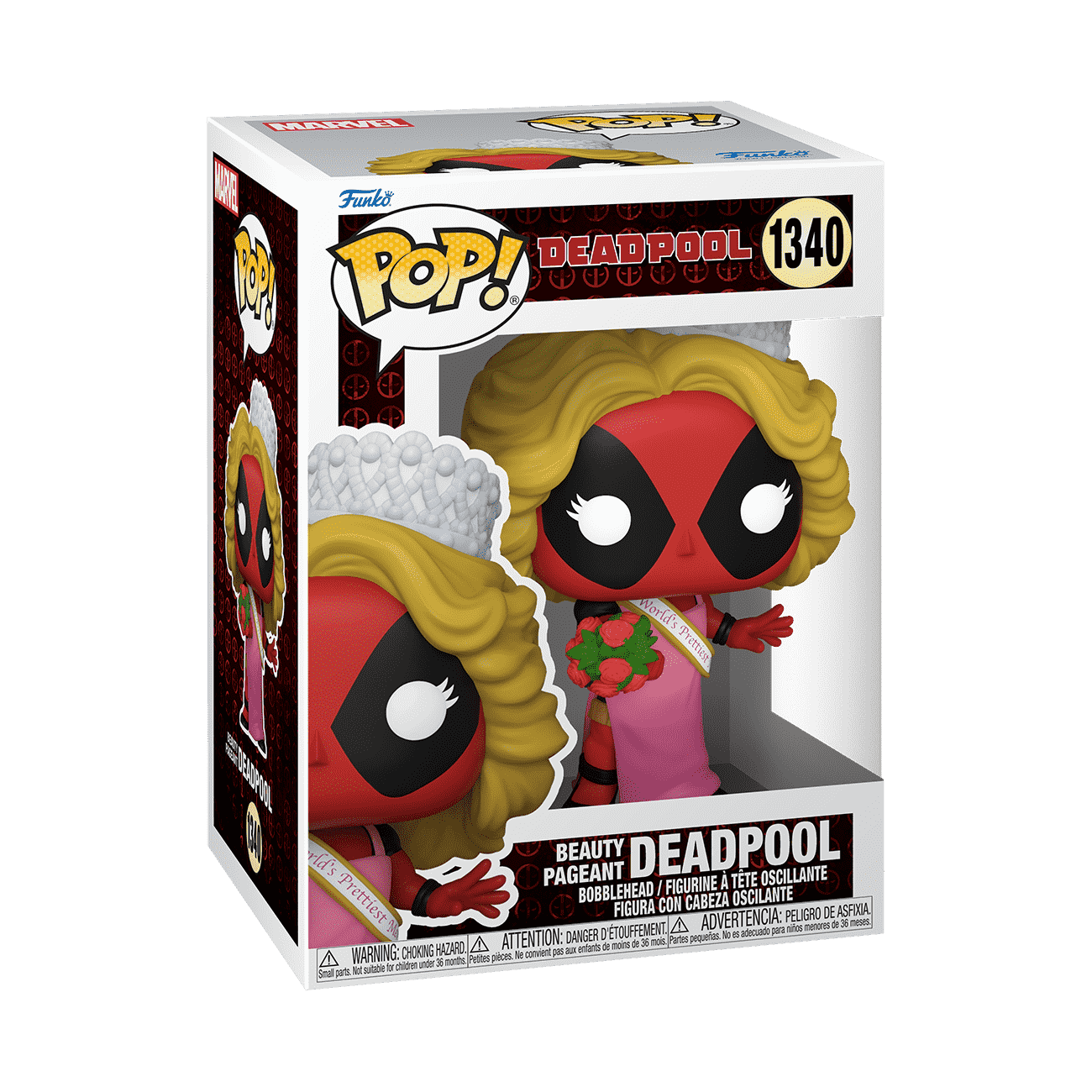 Pop! Beauty Pageant Deadpool - Figurine Pop! Marvel - vue 2