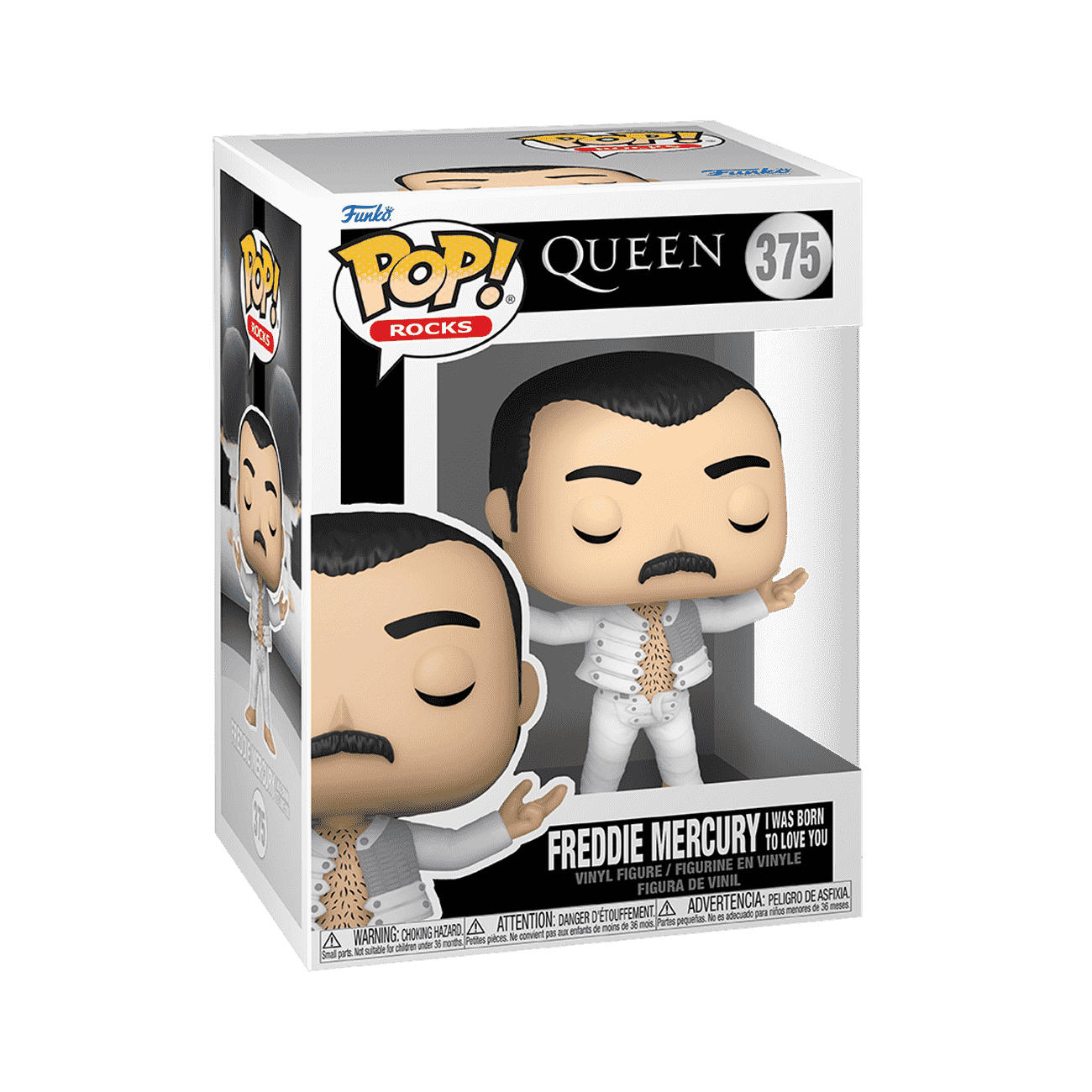 Pop! Freddie Mercury (I Was Born to Love You) - Figurine Pop! Queen - vue 2