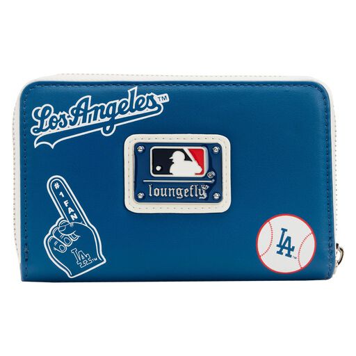 MLB LA Dodgers Patches Zip Around Wallet - Figurine Wallets MLB - vue 4