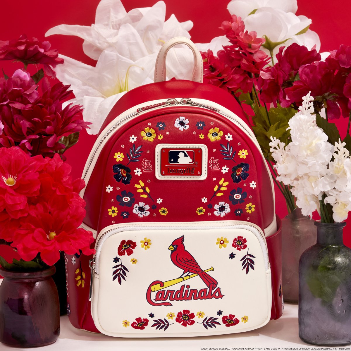 MLB St. Louis Cardinals Floral Mini Backpack - Figurine Bags MLB - vue 2
