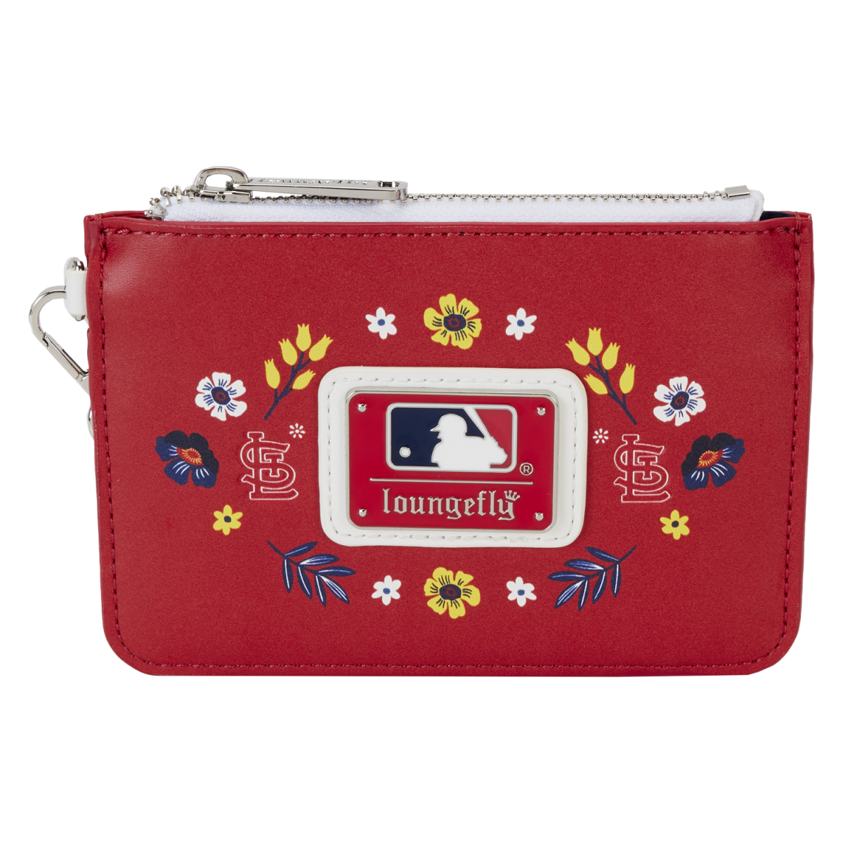 MLB St. Louis Cardinals Floral Card Holder Wristlet Clutch - Figurine Wallets MLB - vue 5