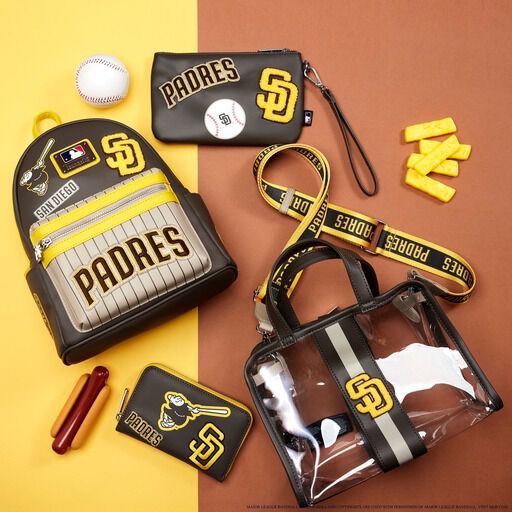 MLB SD Padres Patches Zip Around Wallet - Figurine Wallets MLB - vue 2