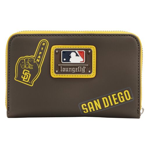 MLB SD Padres Patches Zip Around Wallet - Figurine Wallets MLB - vue 4