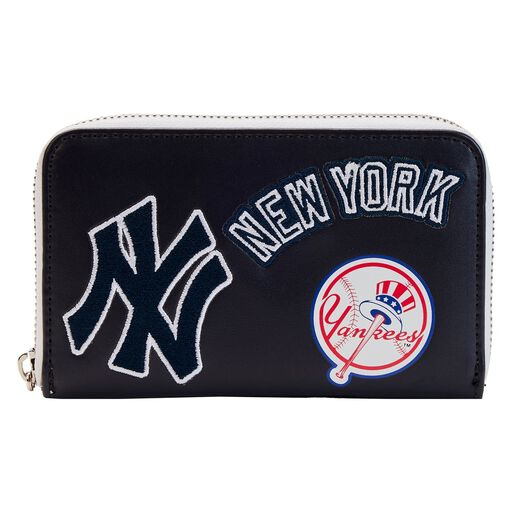 MLB NY Yankees Patches Zip Around Wallet - Figurine Wallets