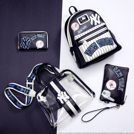 MLB NY Yankees Patches Zip Around Wallet - Figurine Wallets MLB - vue 2