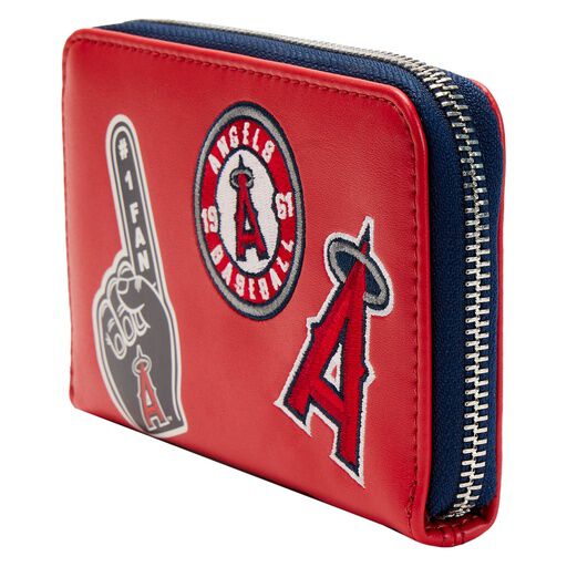 MLB LA Angels Patches Zip Around Wallet - Figurine Wallets MLB - vue 3