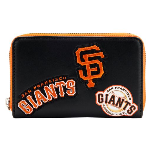 MLB SF Giants Patches Zip Around Wallet - Figurine Wallets