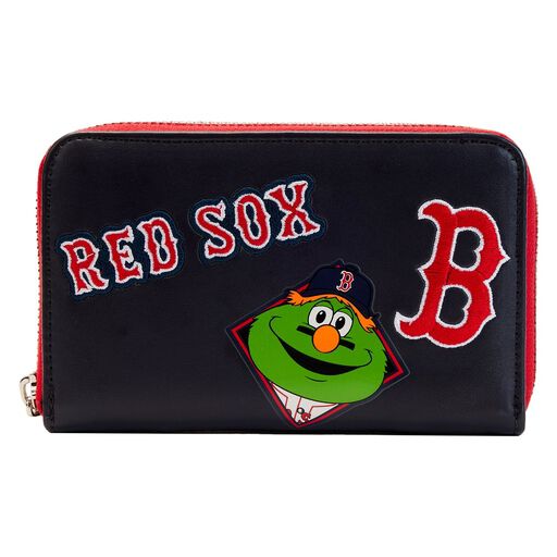 MLB Boston Red Sox Patches Zip Around Wallet - Figurine Wallets