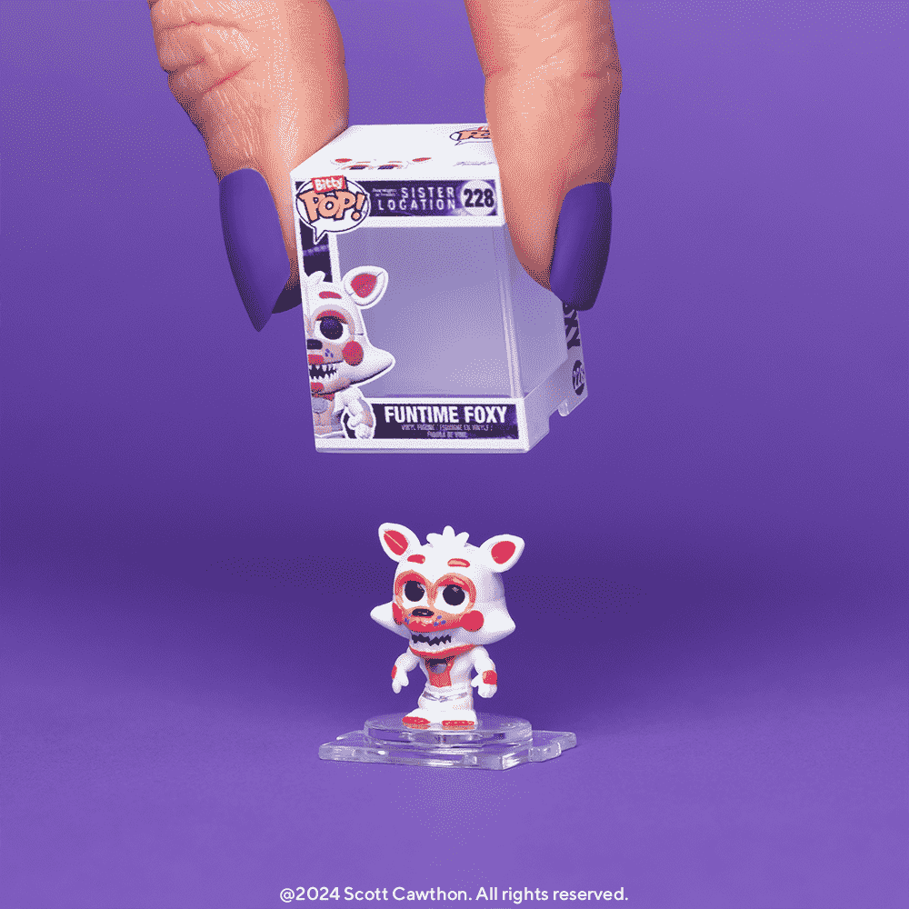 Bitty Pop! Five Nights at Freddy's 4-Pack Series 1 - Figurine Bitty Pop! Five Nights at Freddy's - vue 5