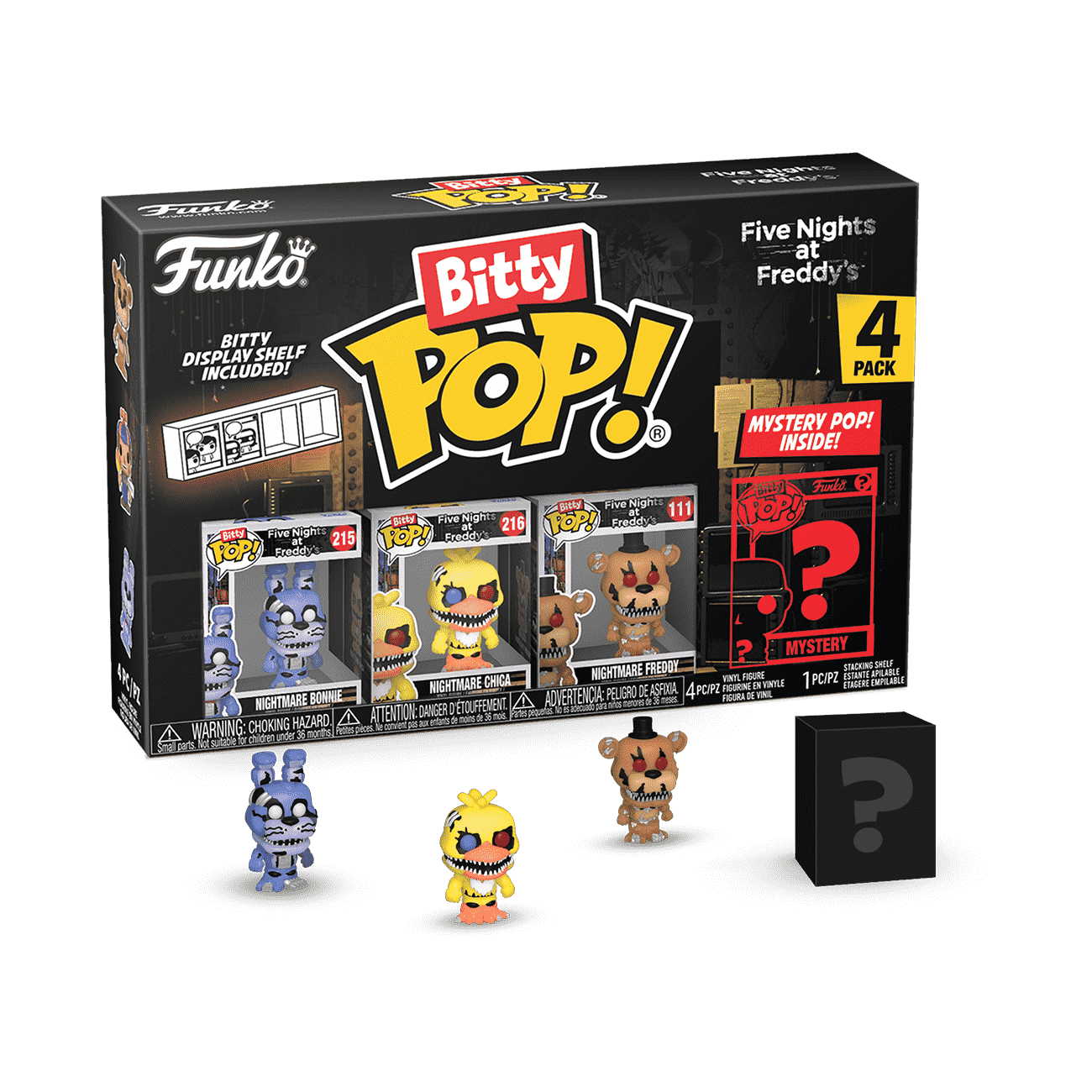 Bitty Pop! Five Nights at Freddy's 4-Pack Series 4 - Figurine Bitty Pop!
