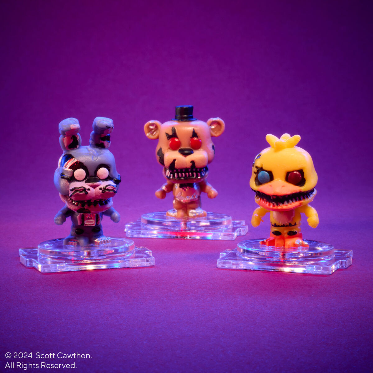 Bitty Pop! Five Nights at Freddy's 4-Pack Series 4 - Figurine Bitty Pop! Five Nights at Freddy's - vue 2