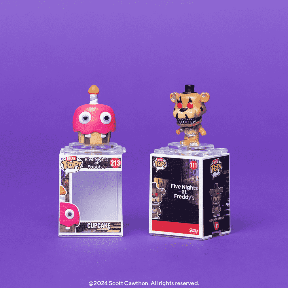 Bitty Pop! Five Nights at Freddy's 4-Pack Series 4 - Figurine Bitty Pop! Five Nights at Freddy's - vue 5