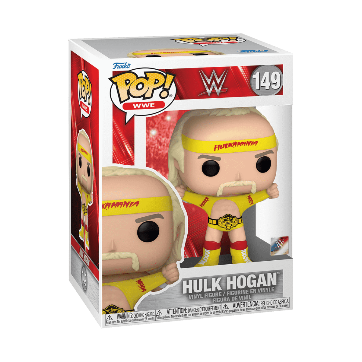 Pop! Hulk Hogan (Tearing Shirt) - Figurine Pop! WWE - vue 2