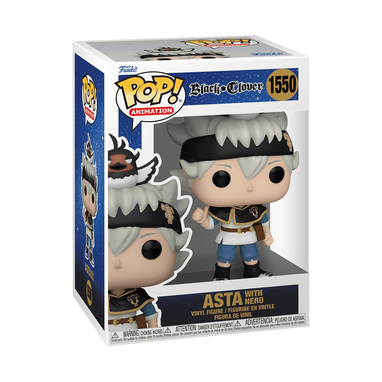 Pop! Asta with Nero - Figurine Pop! Black Clover - vue 2